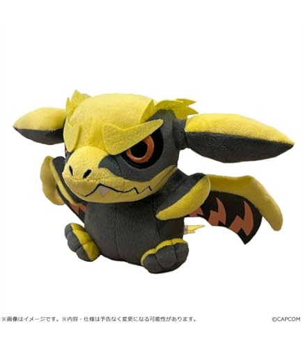 Amazon.co.jp: Capcom Monster Hunter Wilds Deformed Plush